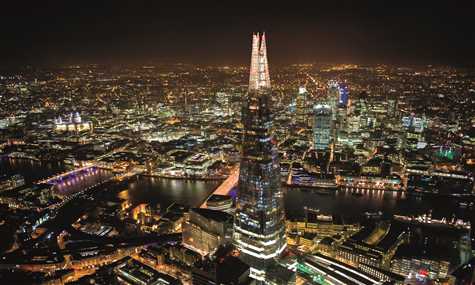 The Shard New Years's Eve 2022